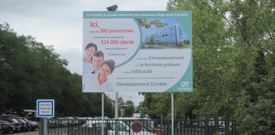 4 par 3m Crédit agricole