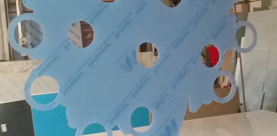 découpe altuglas décor intérieur