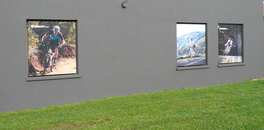 visuel imprimé sur panneau composite